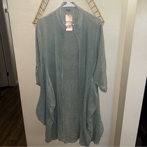 Women's Blue Cardigan